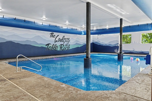 Pool is open to enjoy swimming year around!