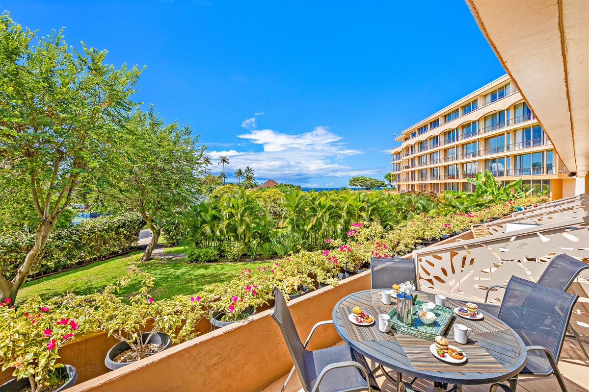 Lush Resort Grounds and Ocean Views