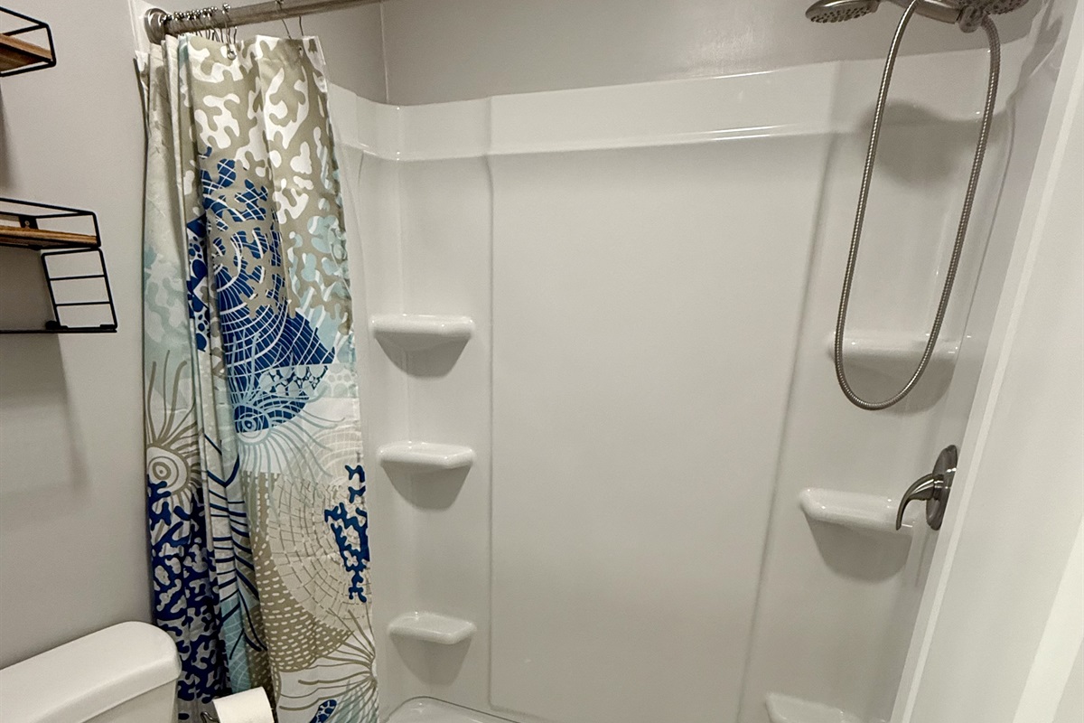 Upstairs Bathroom with Walk-in Shower