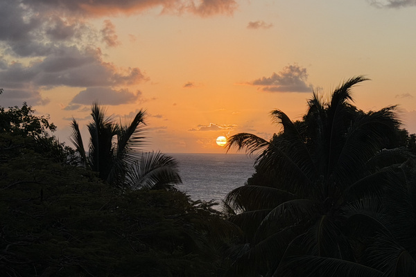 During certain times of the year, you can watch the sunset from the balcony