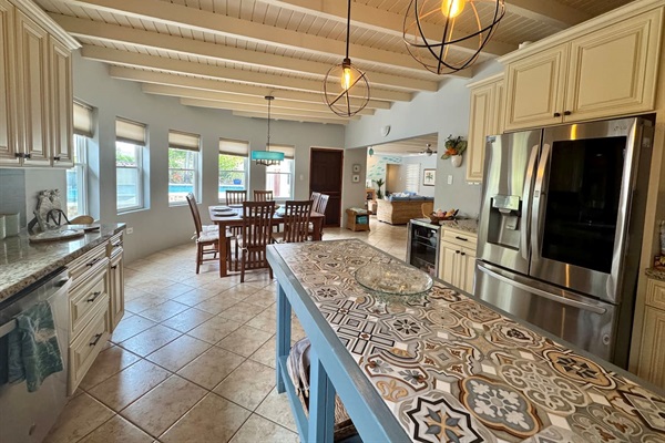 Visit Superfood and stock the kitchen with whatever you need or have our grocery shopper do it for you.  Ask us about it.