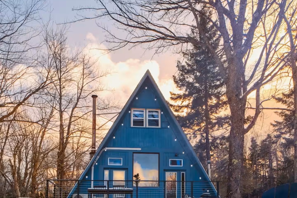 Our fire pit area and Adirondack chairs