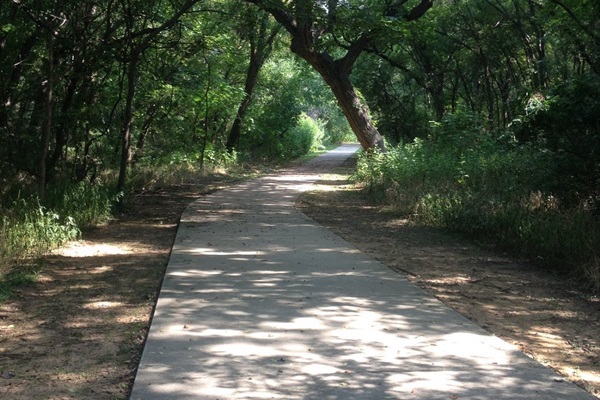 Nearby Walking Trails that Lead to Dog Parks and Playgrounds at the End of  the Cul de Sac