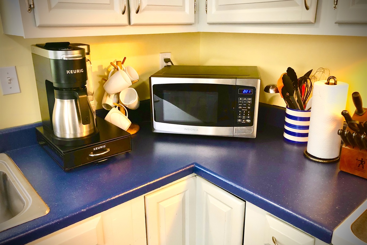 Captain's Cabin OBX — morning coffee