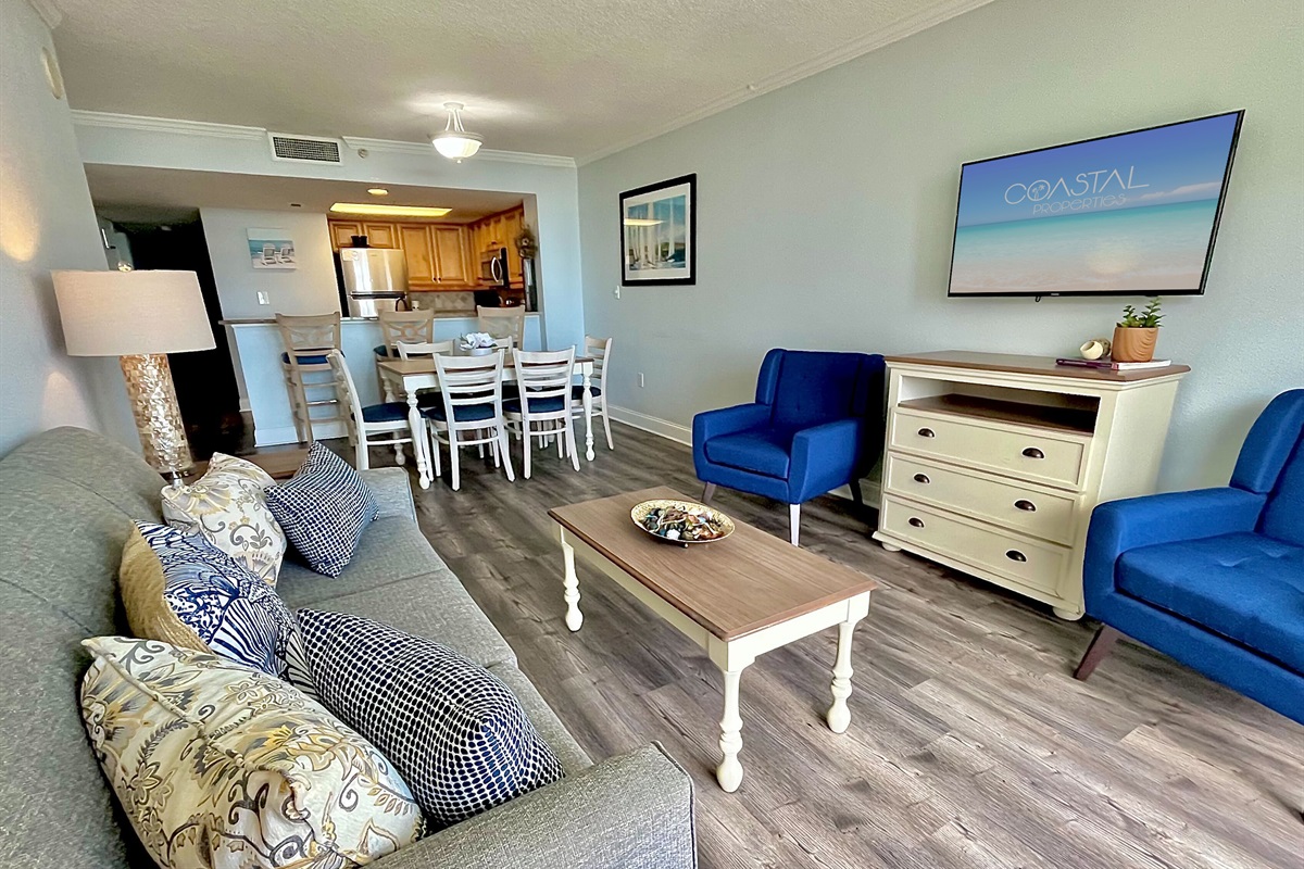 Sleek and spacious living area for moments of indulgence!