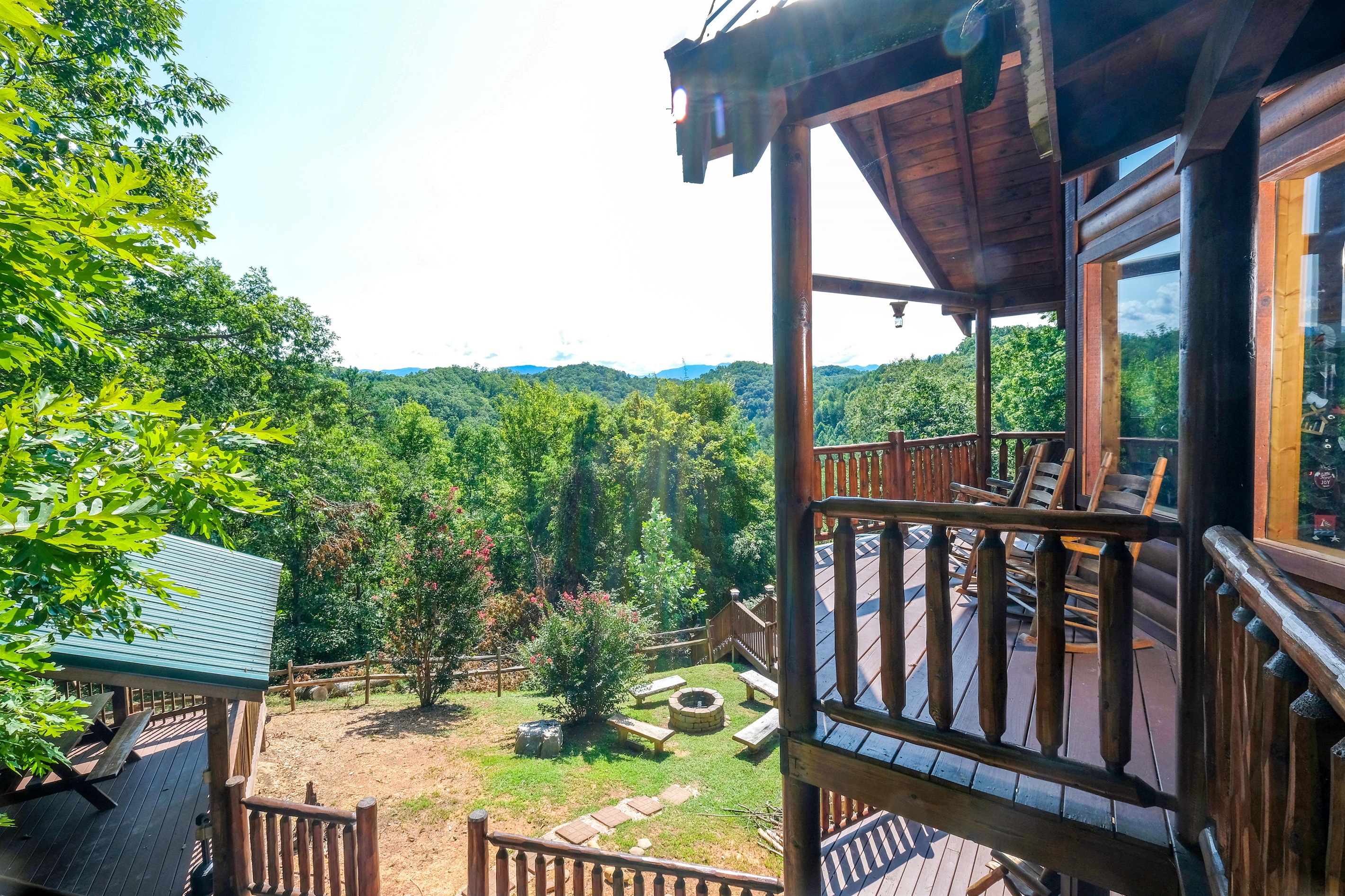 2 Acres, mostly behind the cabin