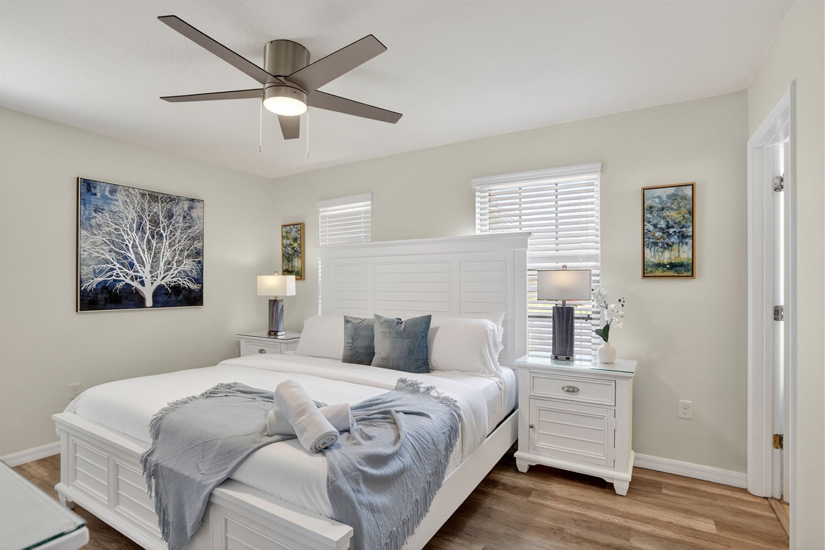 Bedroom 3 - King Bed