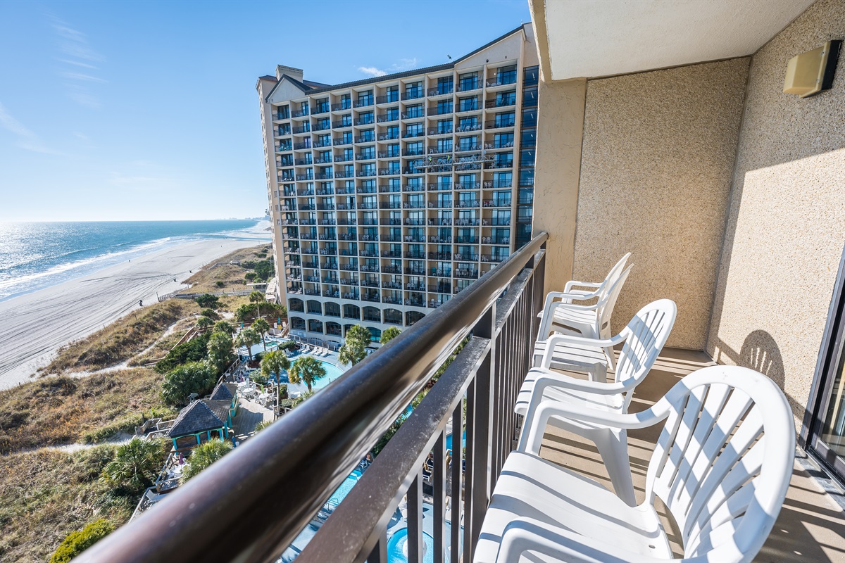 Amazing View from the Balcony!