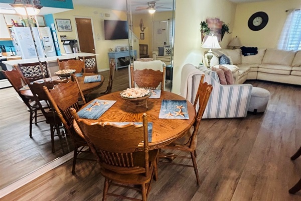 Dining room from different angle