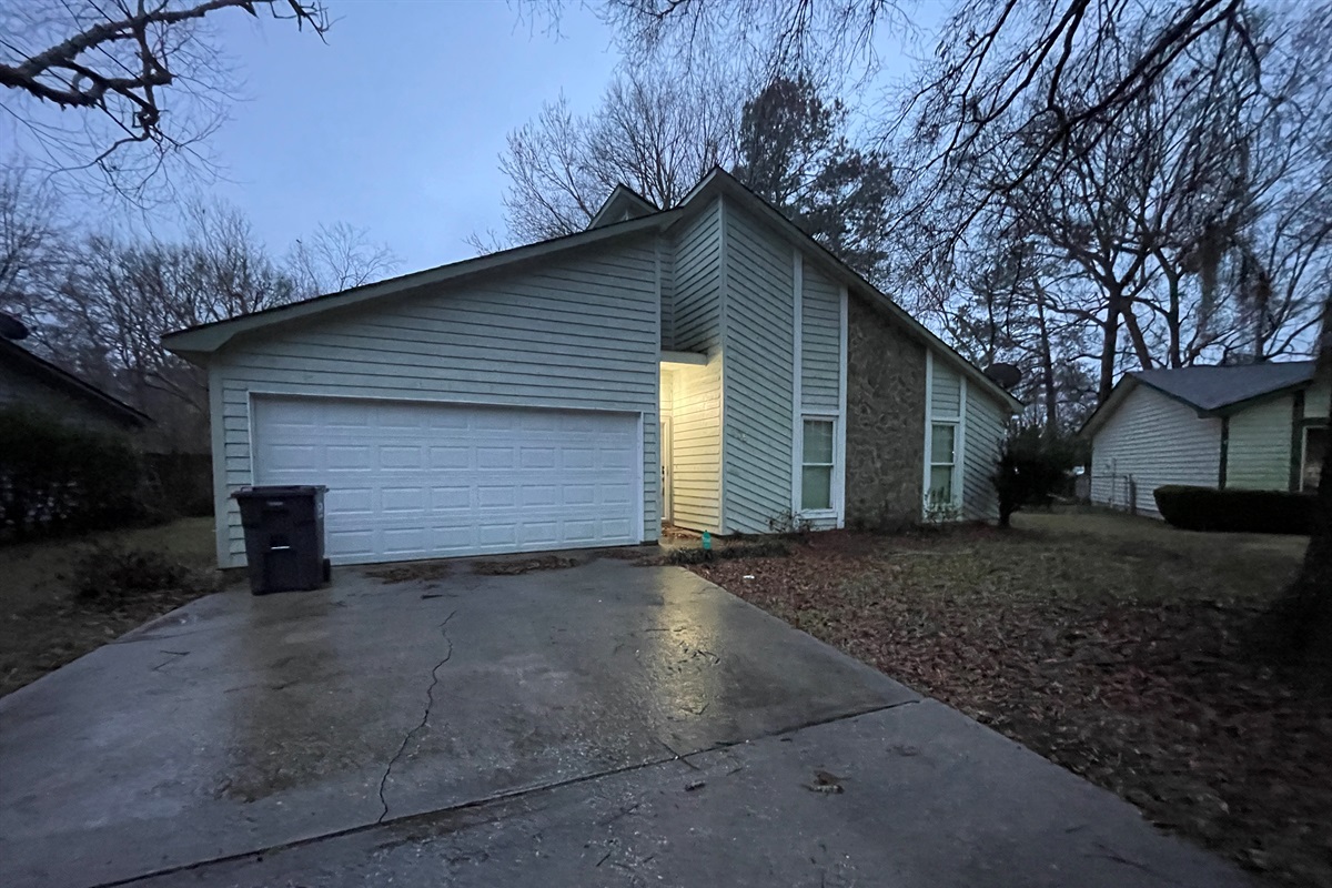 Front of home located on a quiet cul de sac
