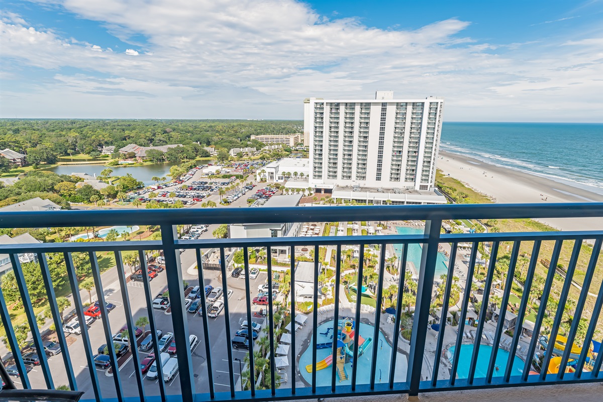 Breathtaking Views from Balcony!