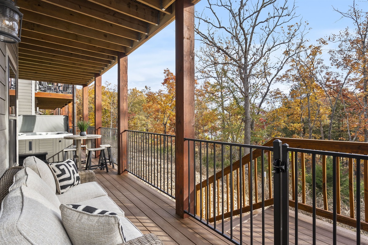 If you're lucky, you may catch twin fawns playing near the lake