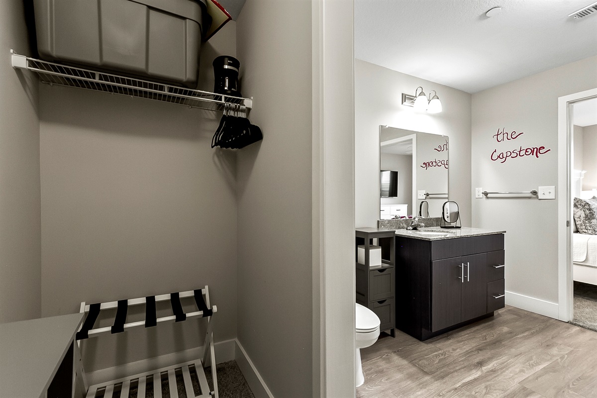 Full Bathroom 3 and closet