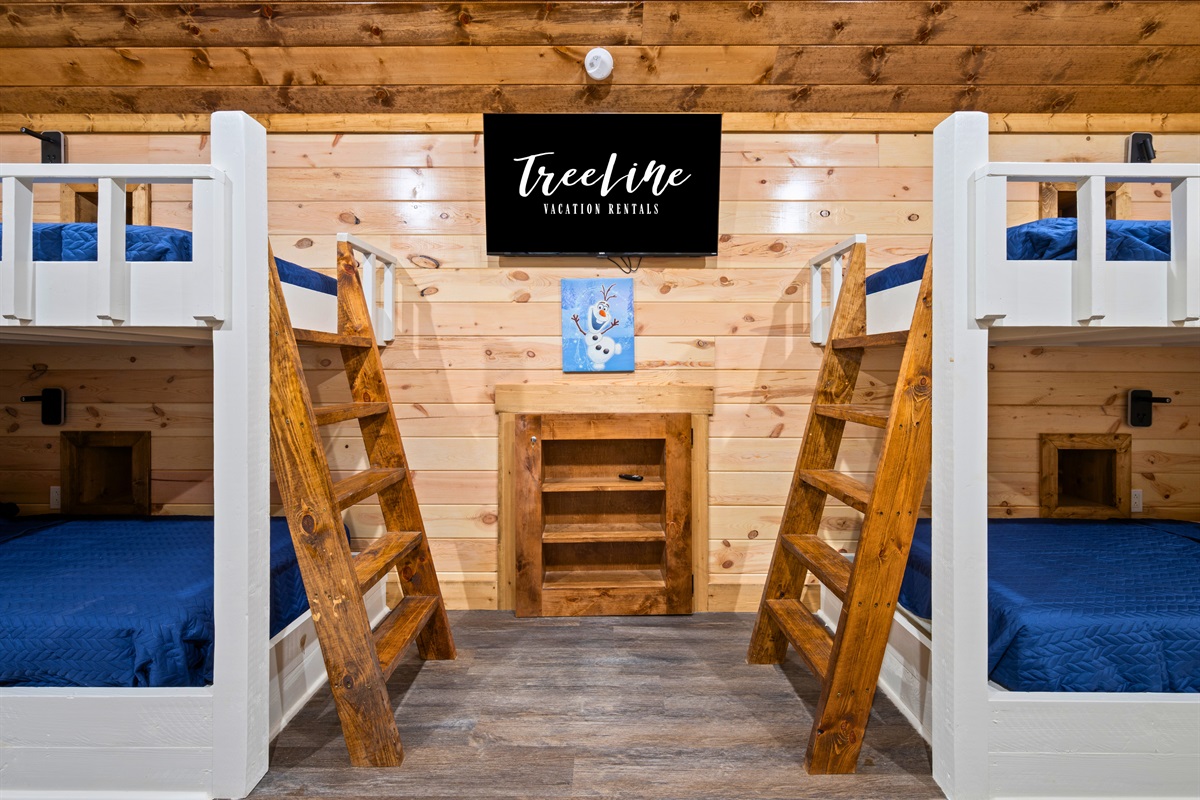 From this view, you can see how the bunk layout creates plenty of sleeping space while still leaving room to move around comfortably.