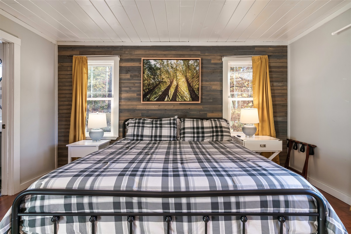 A serene sleep space.