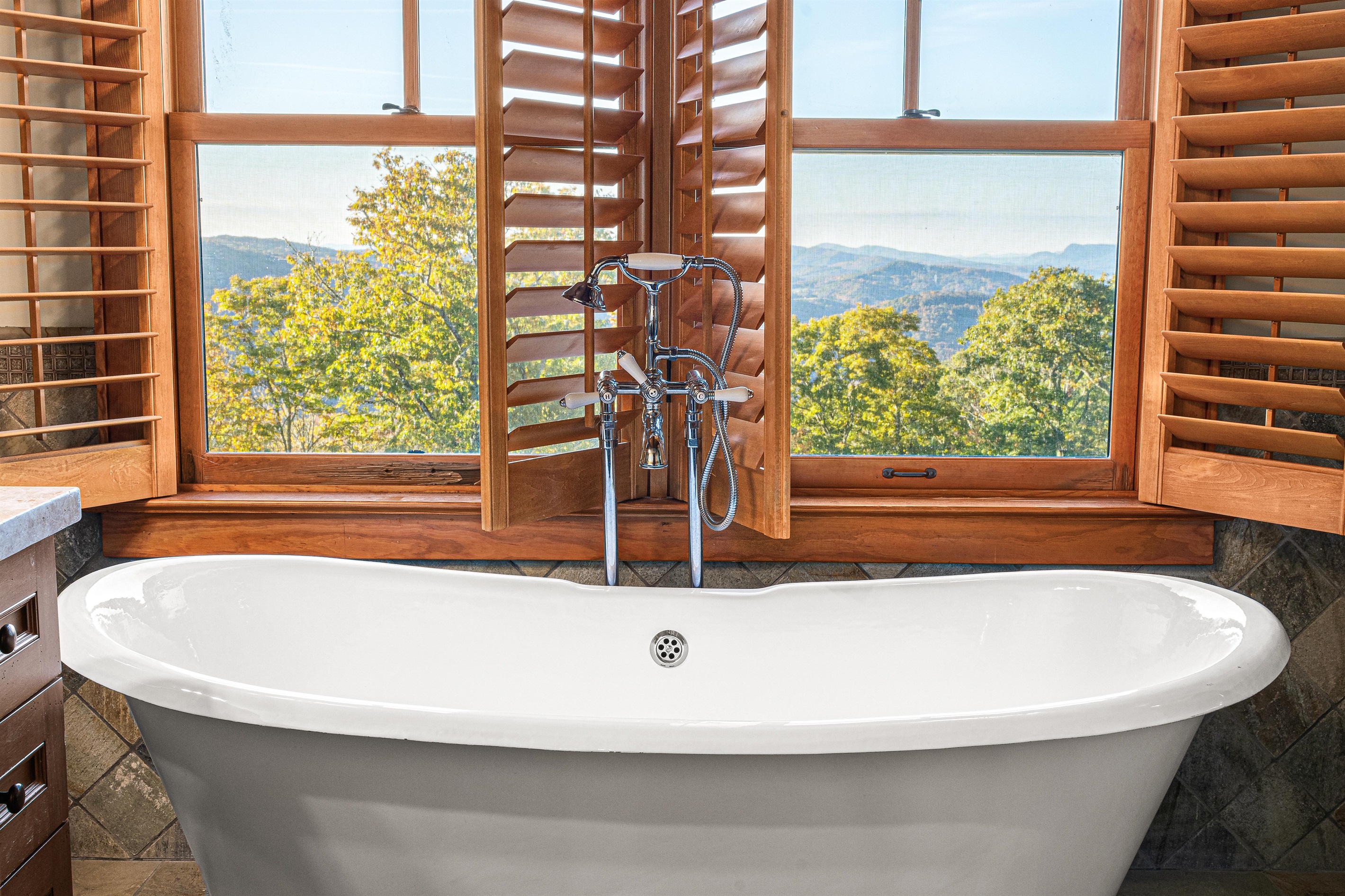 Master Bath - bath tub.