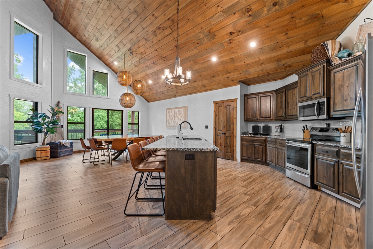 Open floor plan