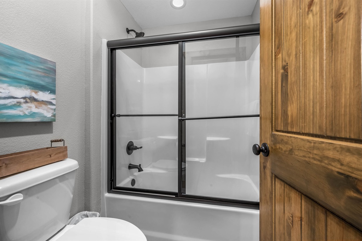 Other Jack and Jill bathroom connecting King bedroom #4 and bunk room