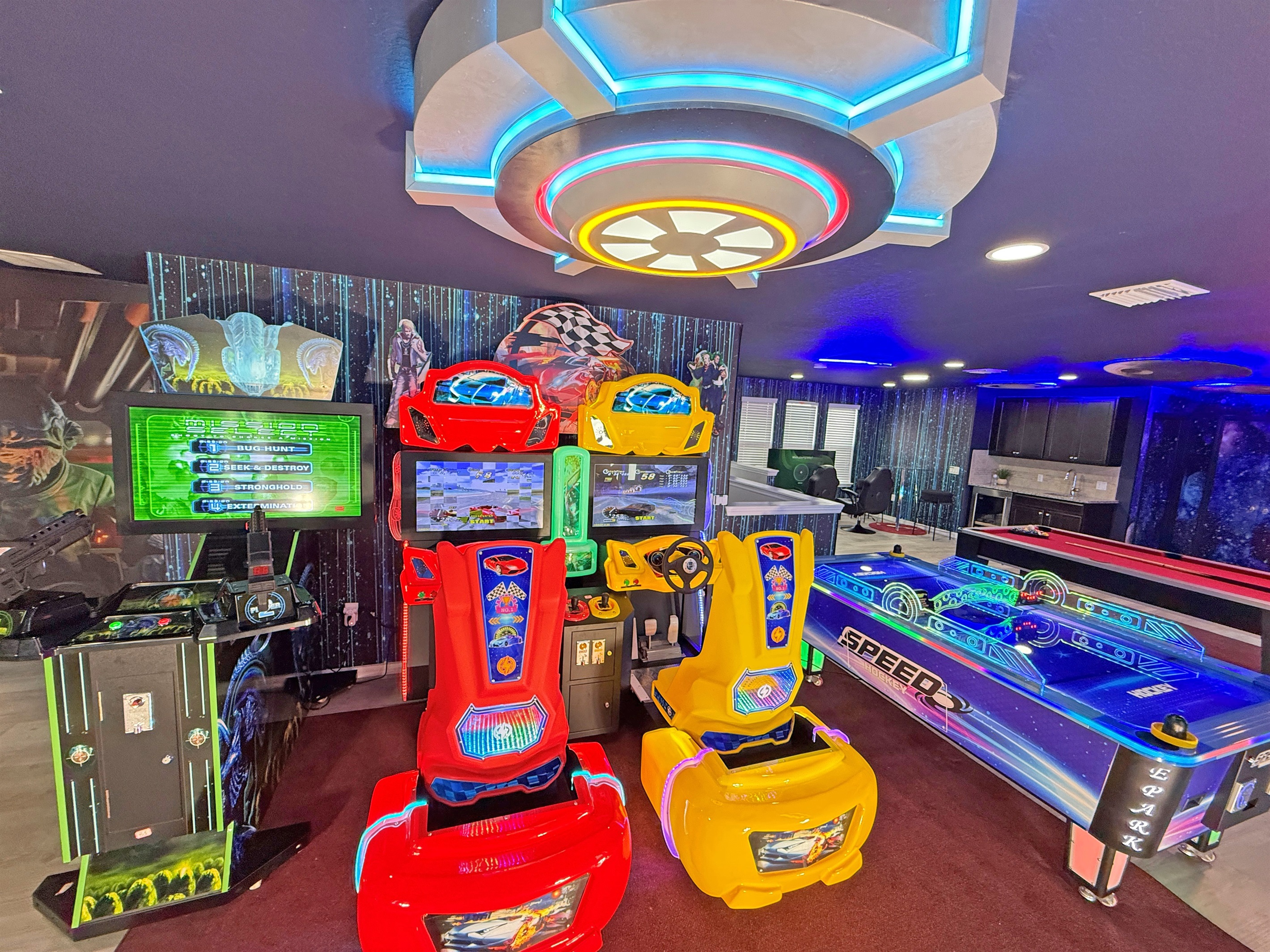 Welcome To Castle Getaways-Kensington - Star Wars Theme Arcade-All Games Are FREE To Play!