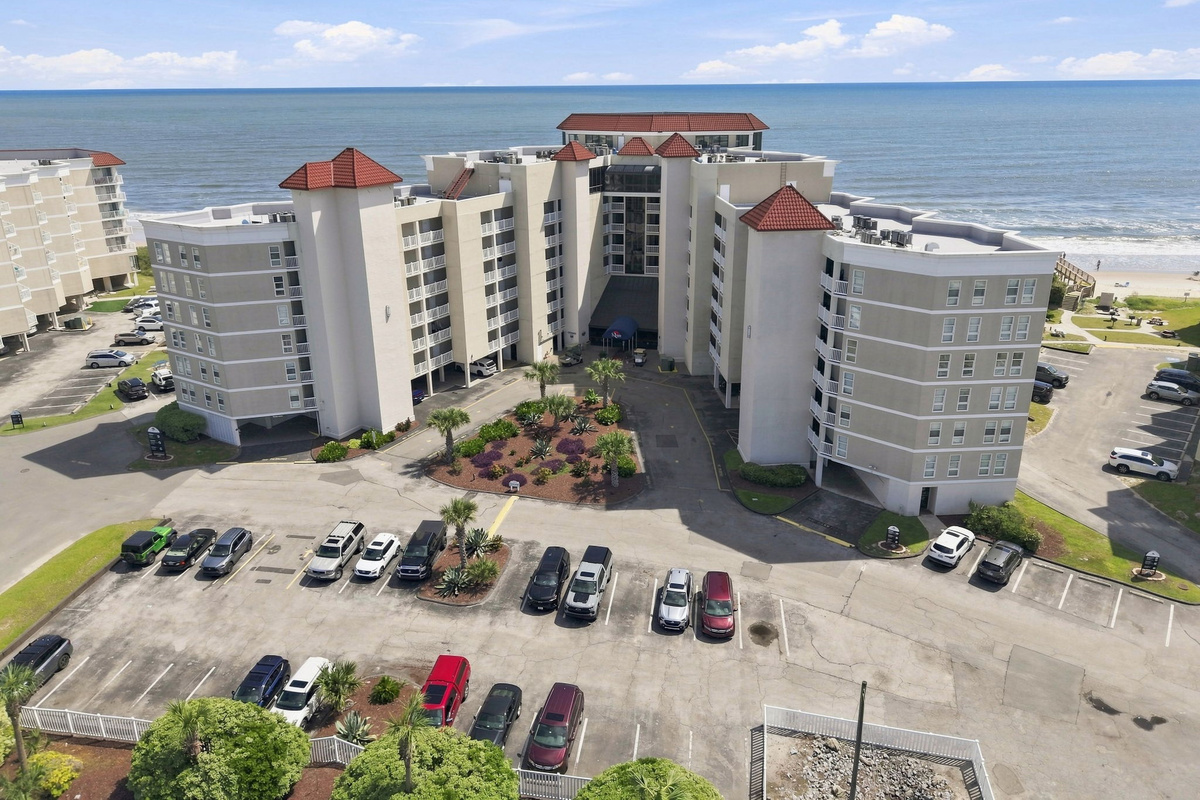 Steps from the sand, enjoy stunning ocean views and effortless beach access throughout your stay.