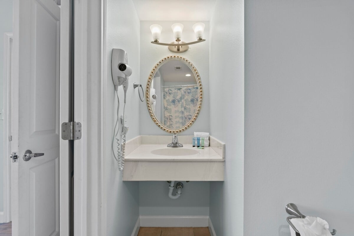 Bunk room bathroom vanity
