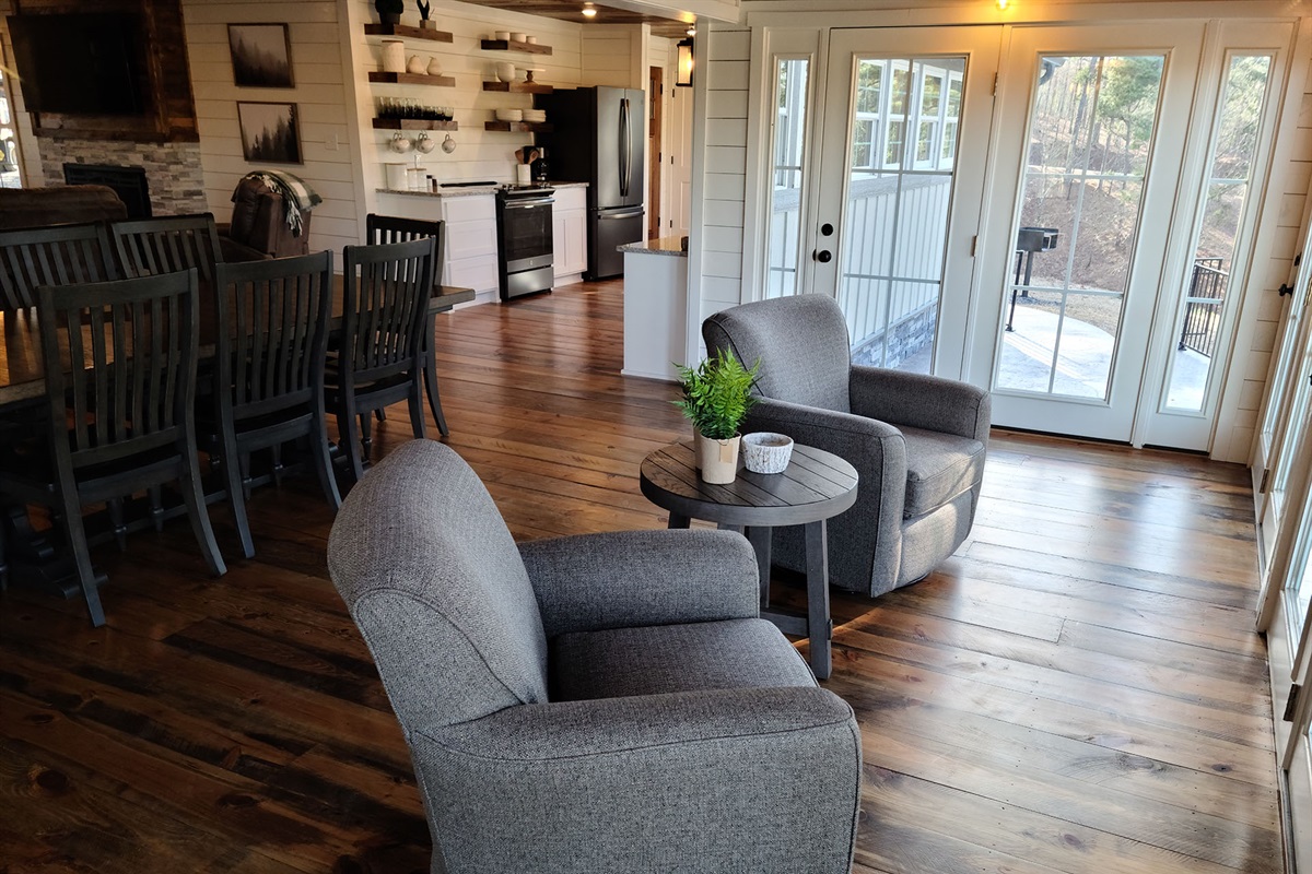 Rear Living Room Seating Area