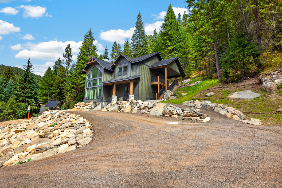 View of your home from the property entrance.