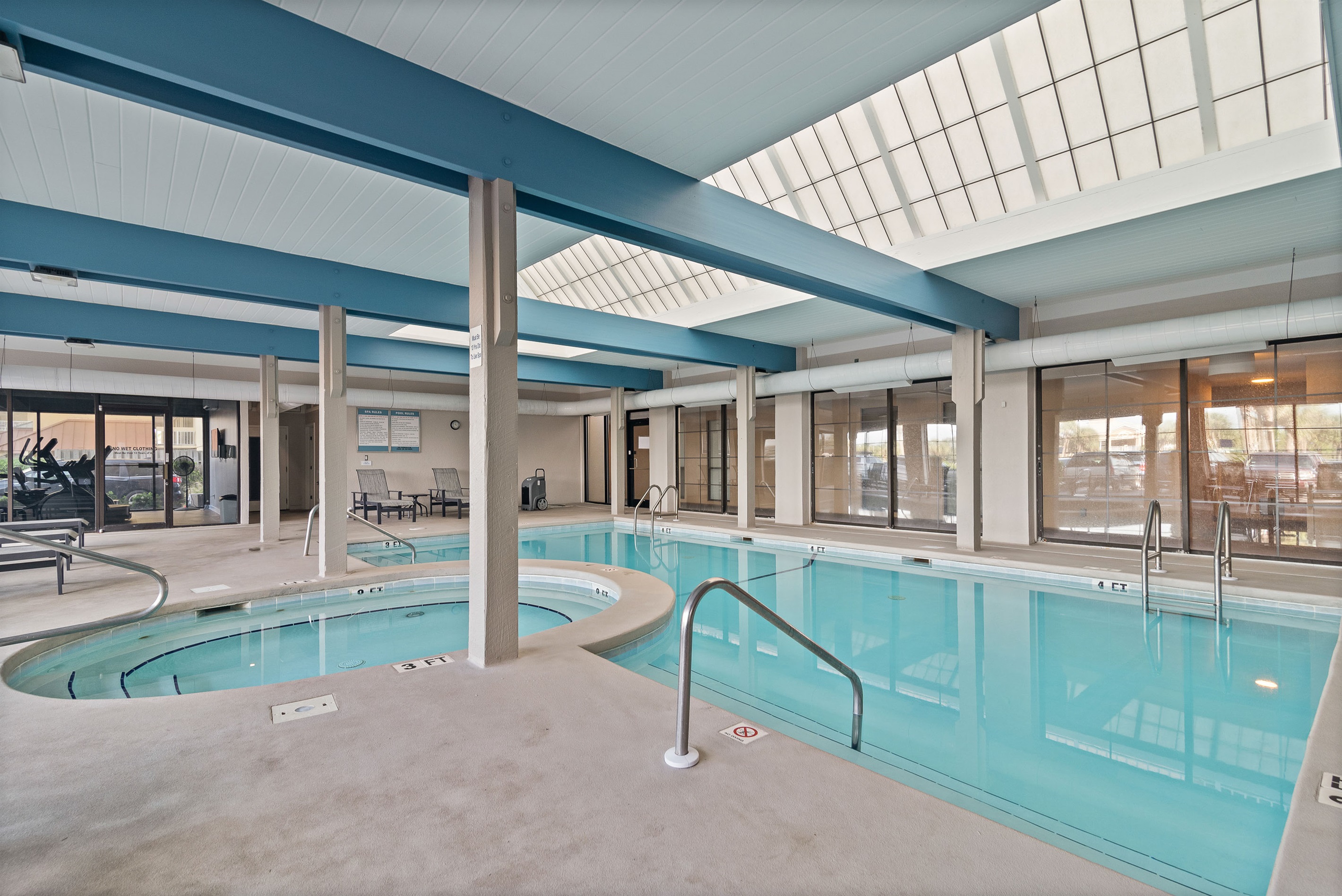 Indoor Heated Pool Area