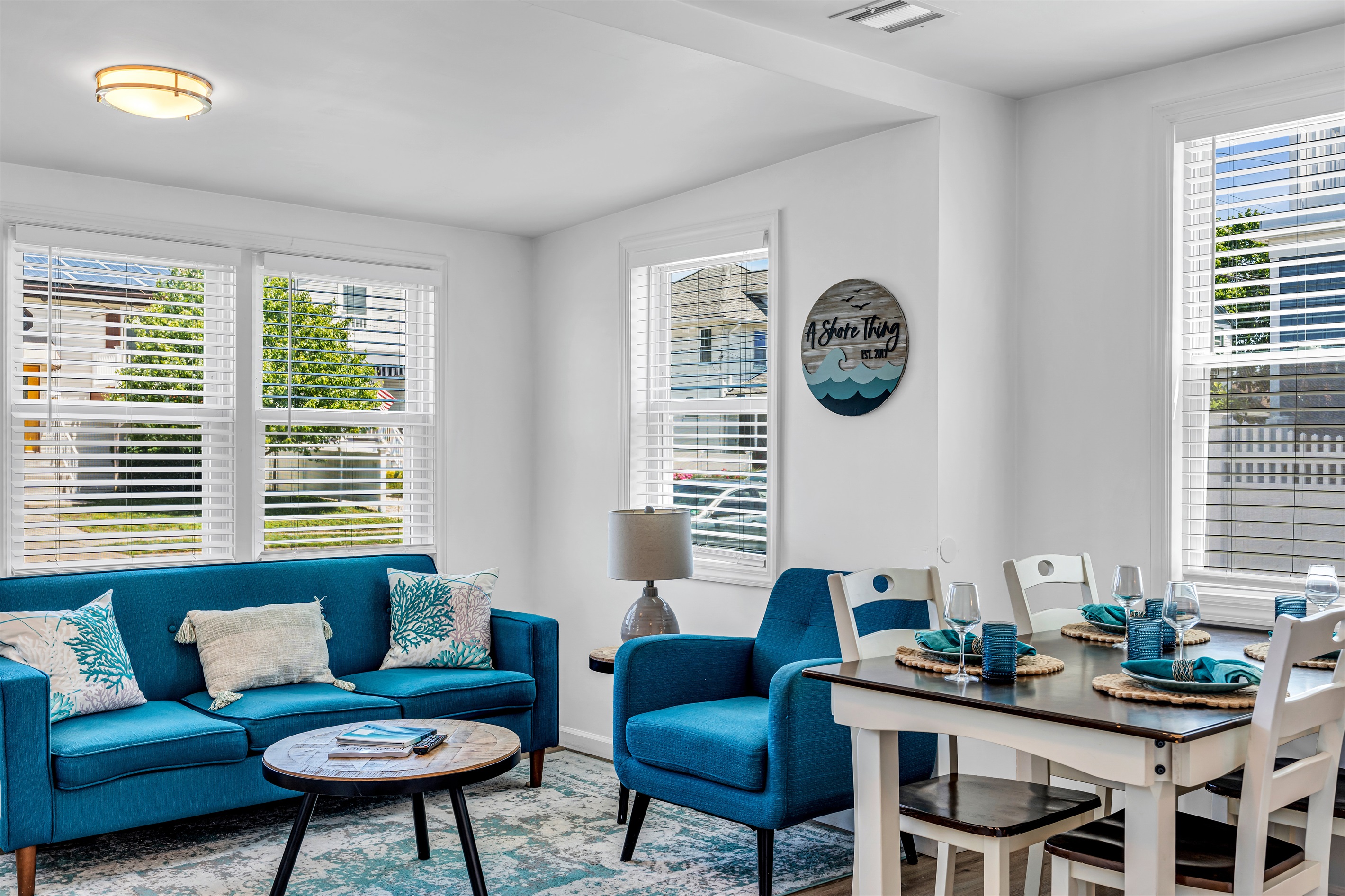 Front unit's living room
