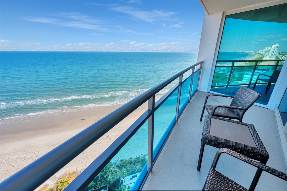 Amazing View from the Balcony!