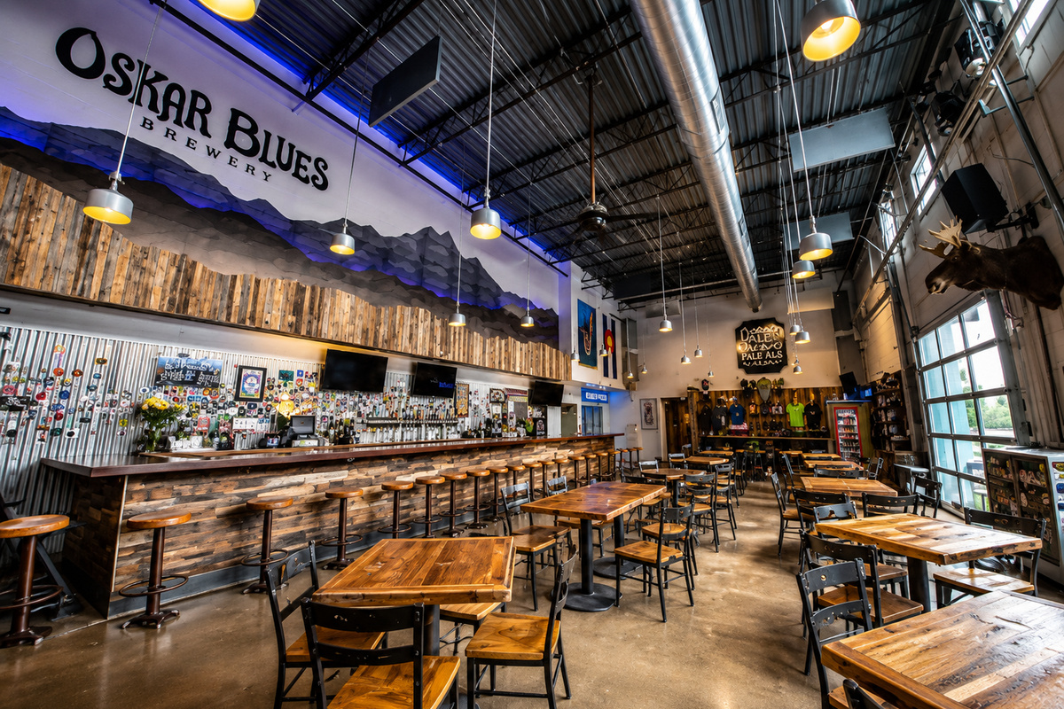 {Oskar Blues Brewery} Just 20 minutes (13.6 miles) away, Oskar Blues Brewery serves up award-winning craft beer, live music, and a lively atmosphere that's perfect after a day of exploring.