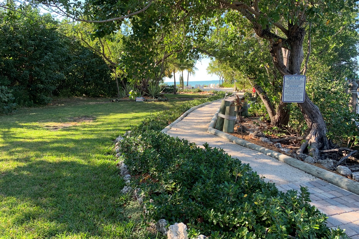 walk to the beach