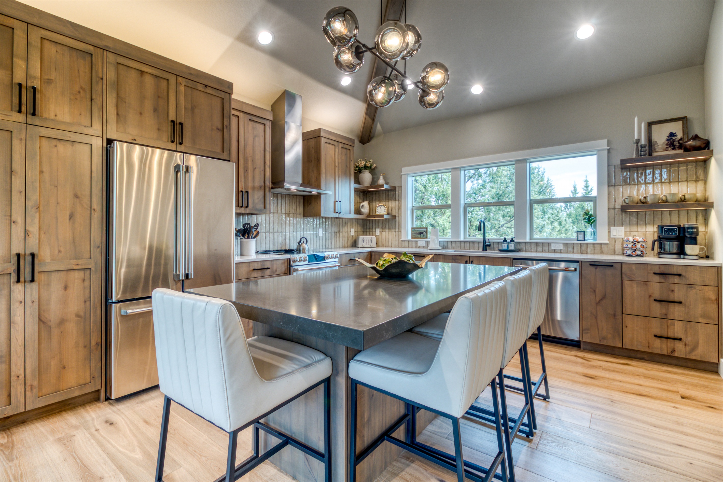Dream Kitchen where you will love hanging out around the spacious island.