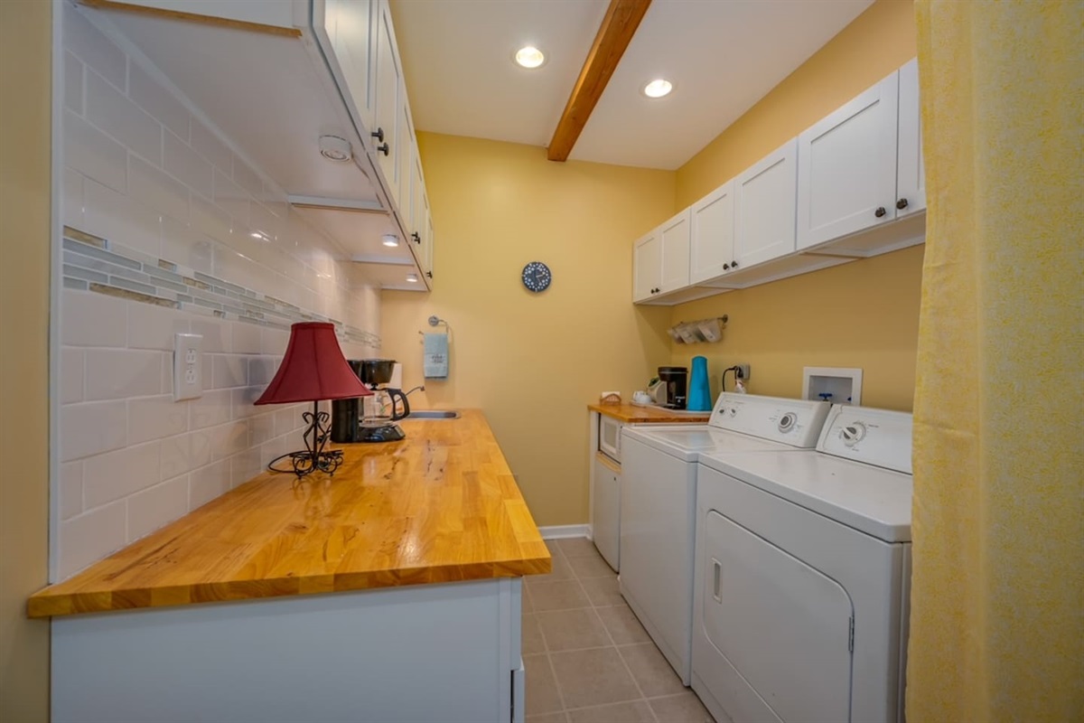 Laundry room lower-level