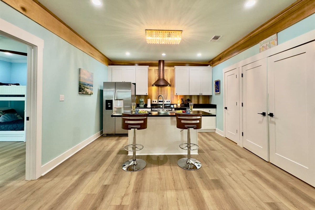 Enjoy a fresh, modern kitchen with plenty of space.