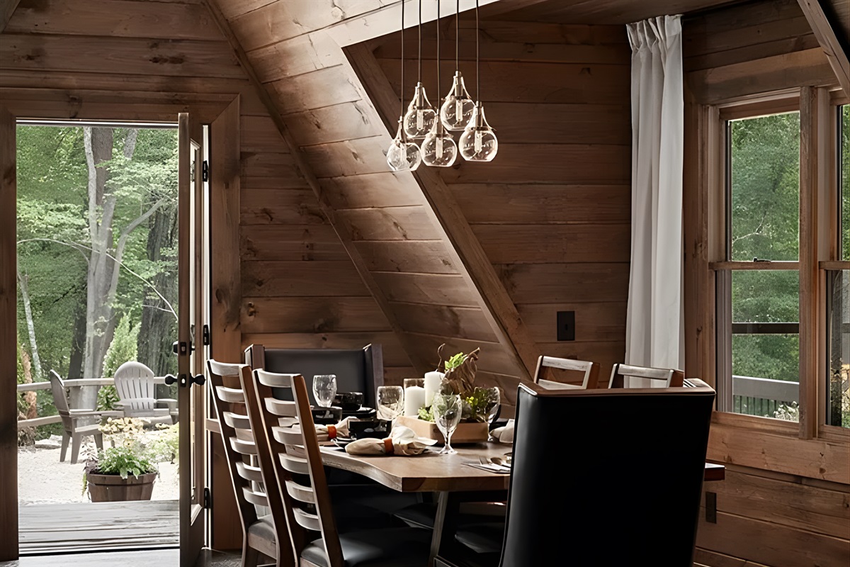 Gather around the table where meals turn into stories. Warm wood, soft light, and connection that lingers long after plates are cleared.