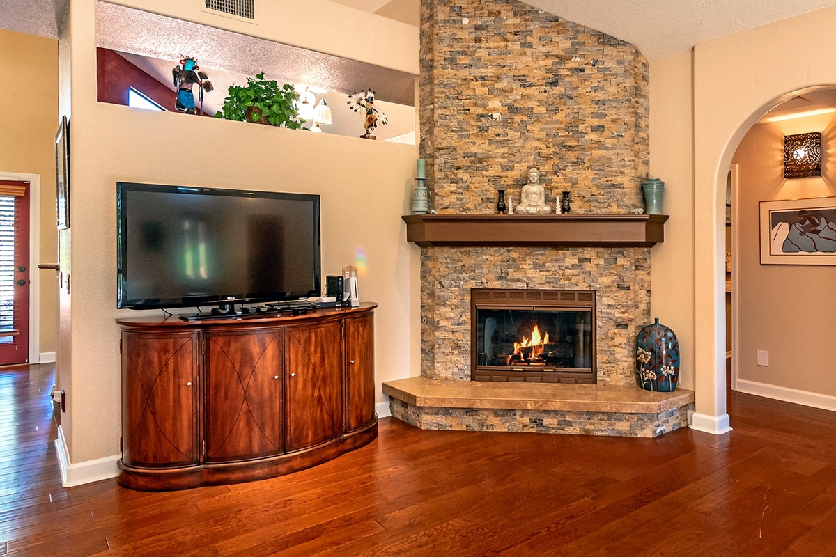 Fireplace in Living Room
