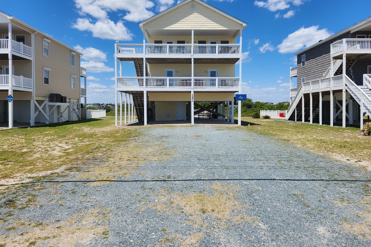 Ample parking for your group