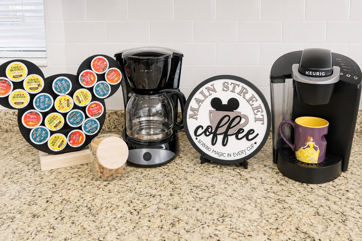 Coffee Station to Start your Magical Day