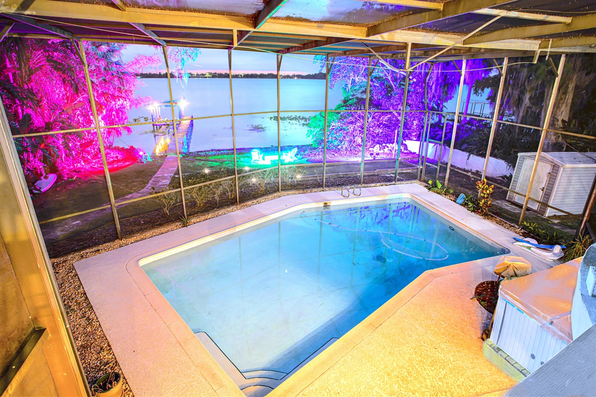 Your private pool oasis.