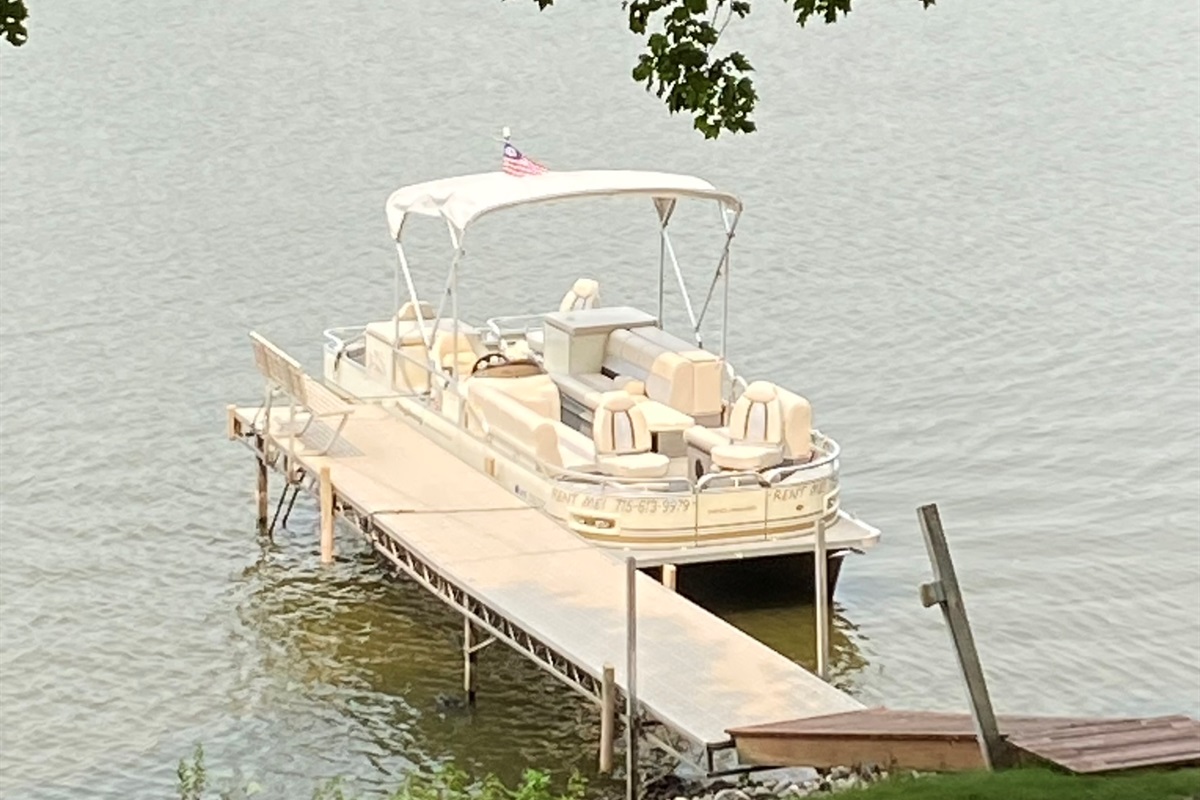 Pontoon Rentals available to our guests