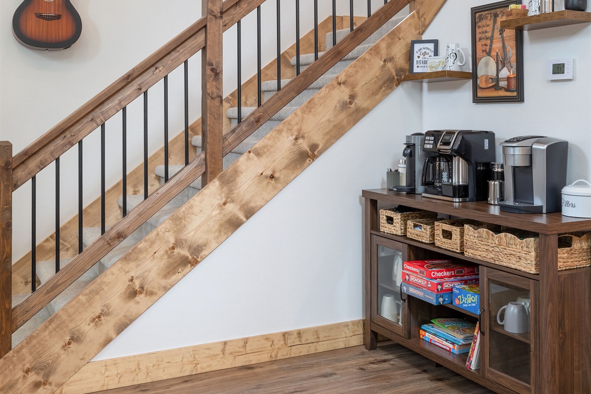 Coffee stand for our coffee lovers!