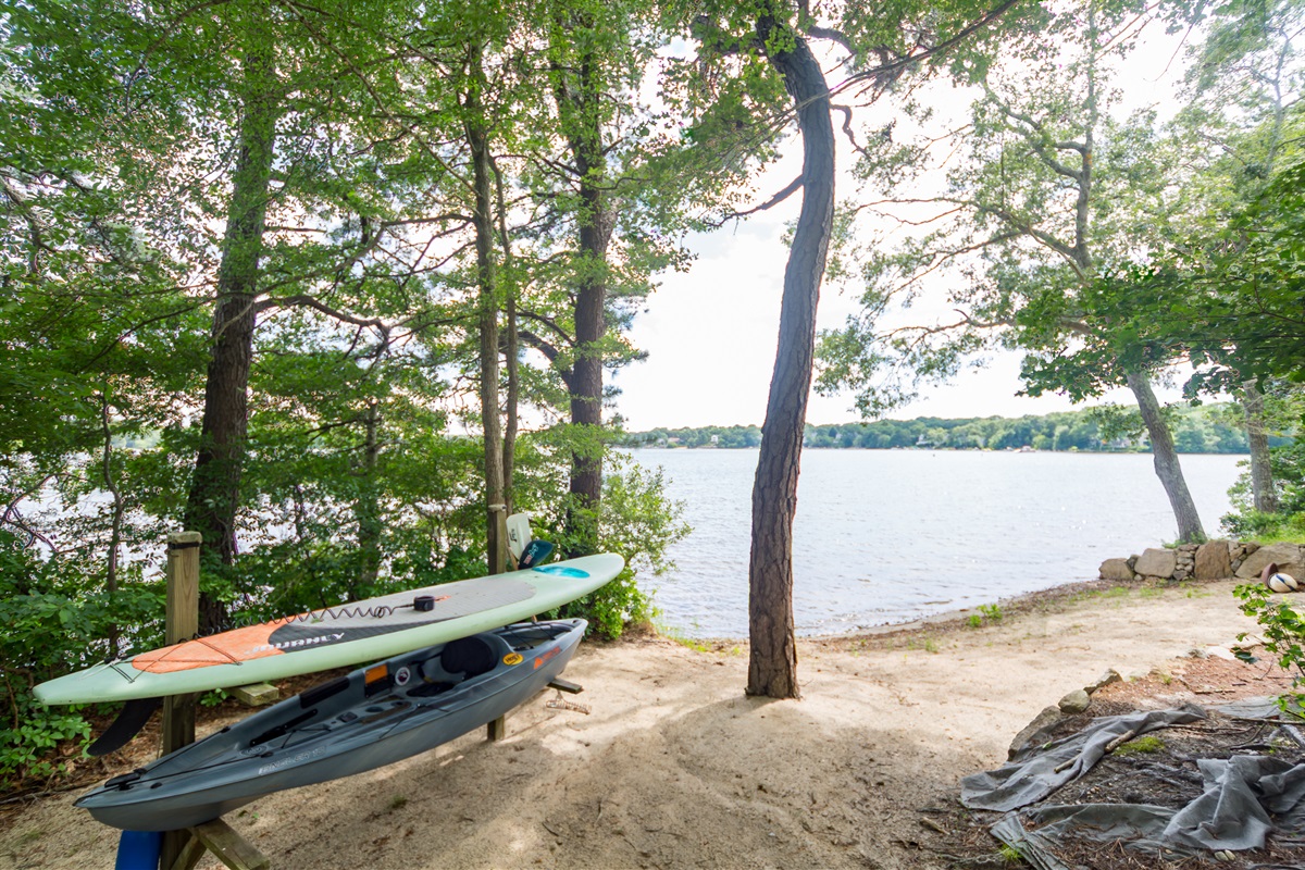 Unbeatable lake views, only steps away