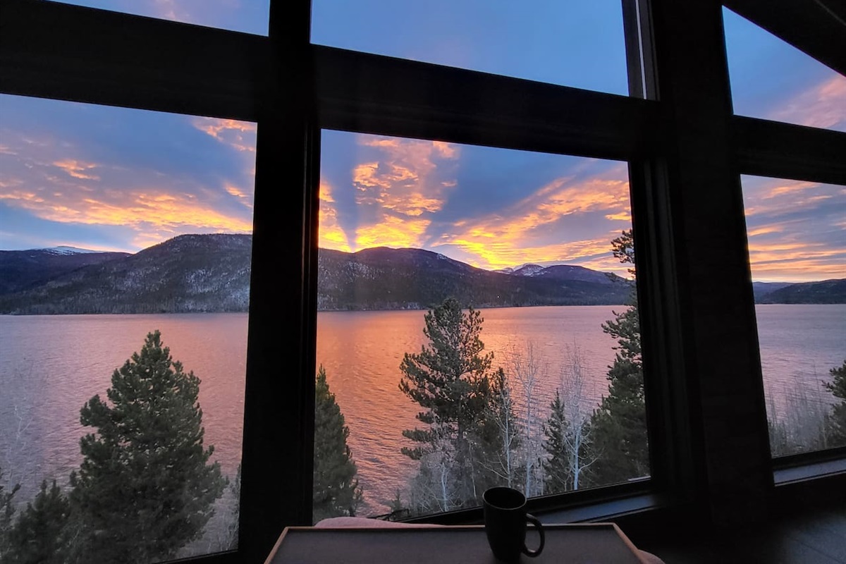 The sunrises are out of this world! 