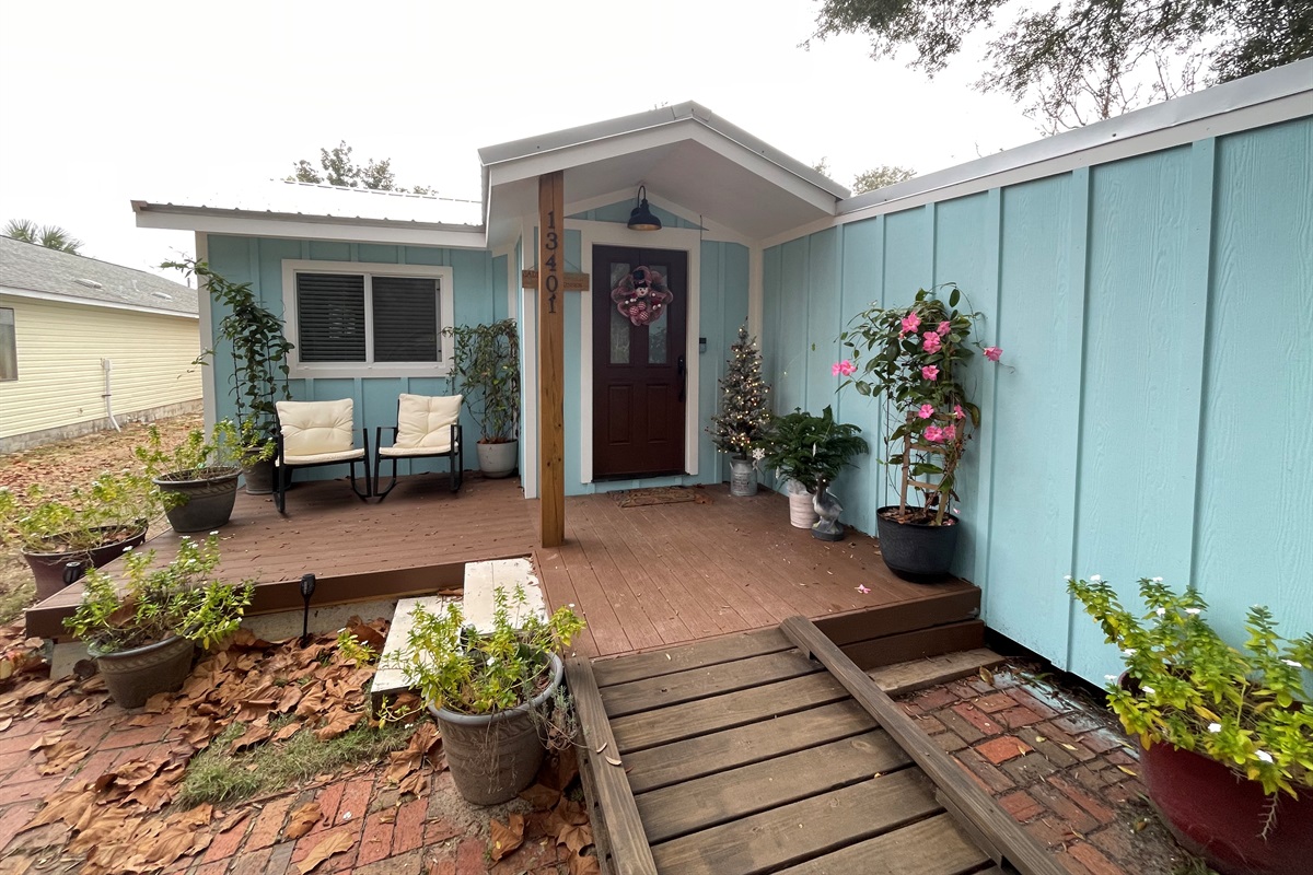 Front part of cottage