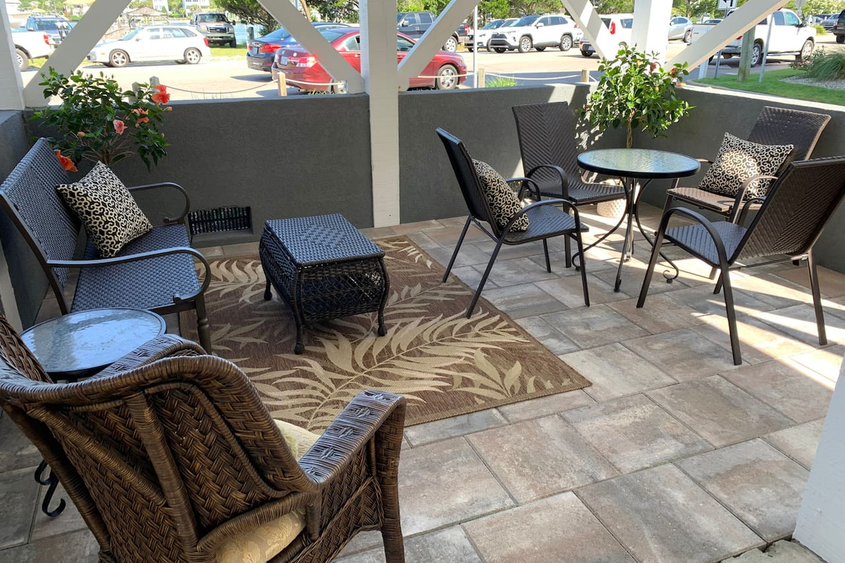 Covered Patio Area