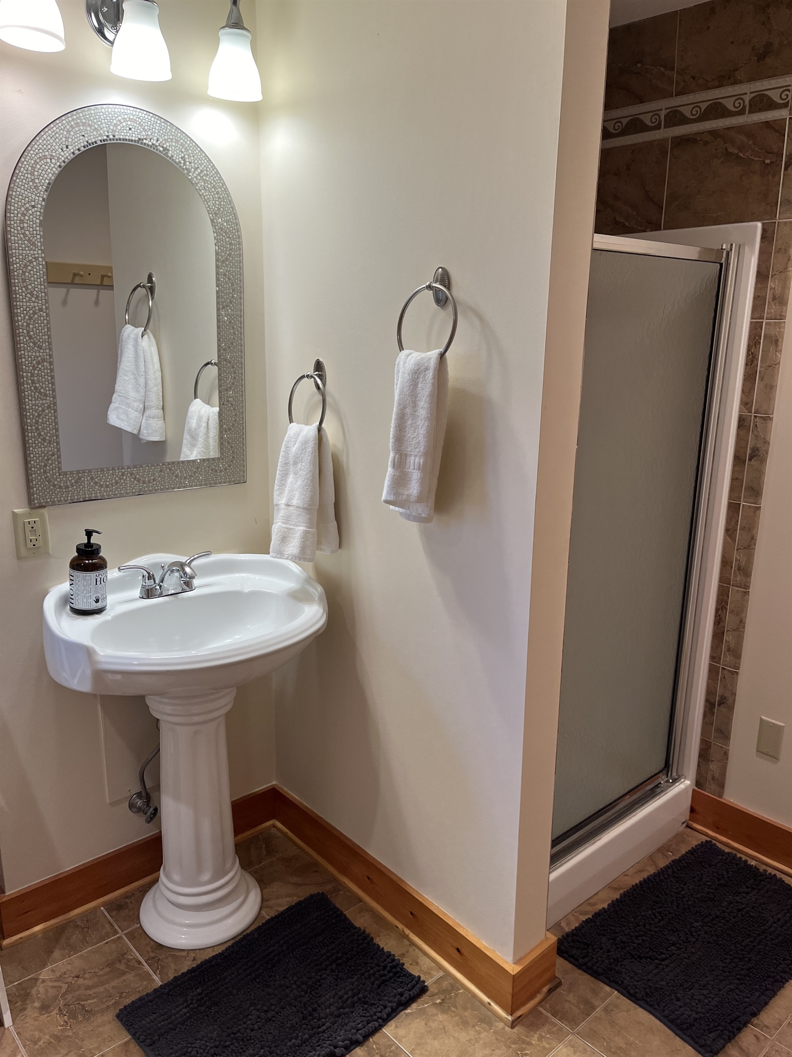 Bathroom with shower