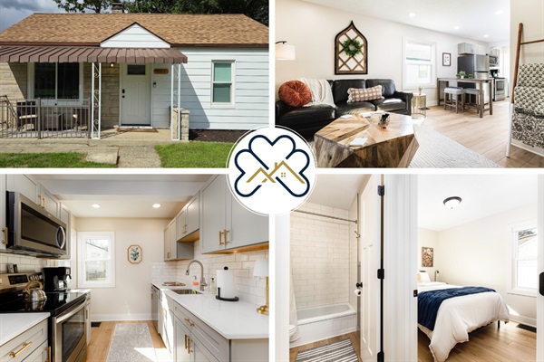 End Zone Escape<>2BR house 1 mile to ND Stadium!