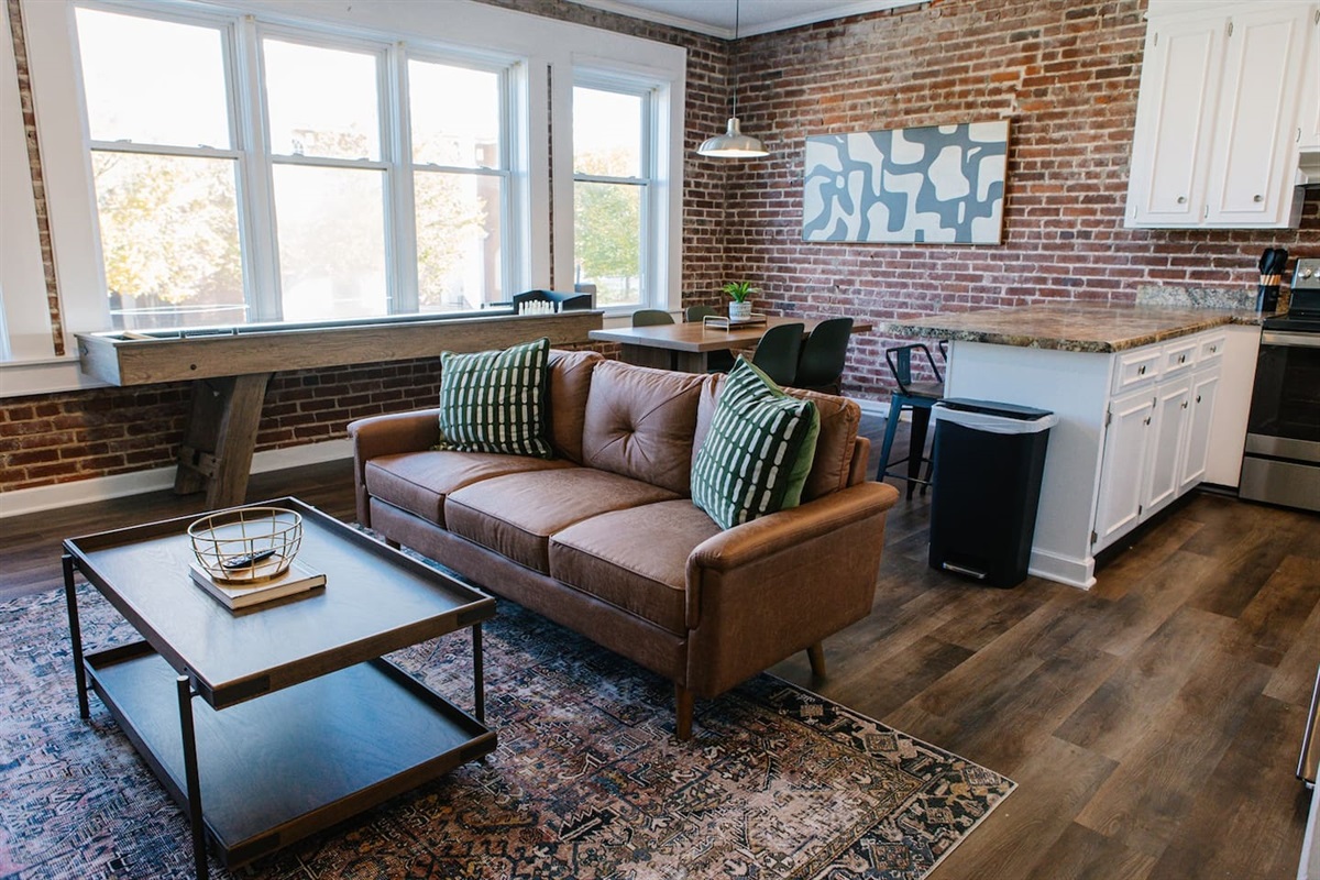 Open cocept living space