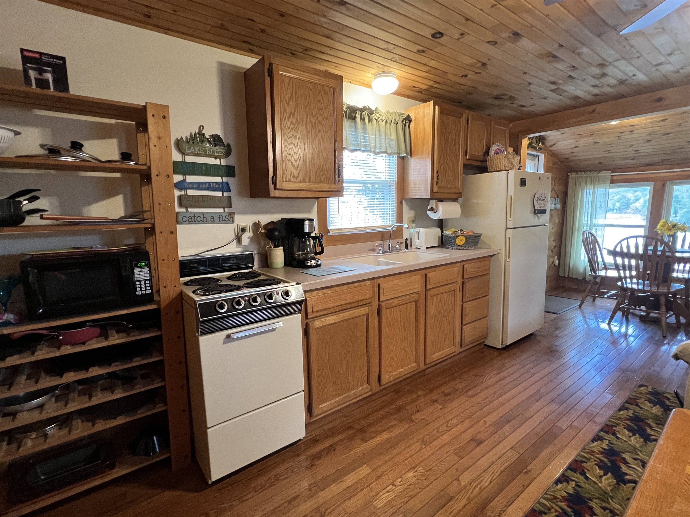 Kitchen and dining nook